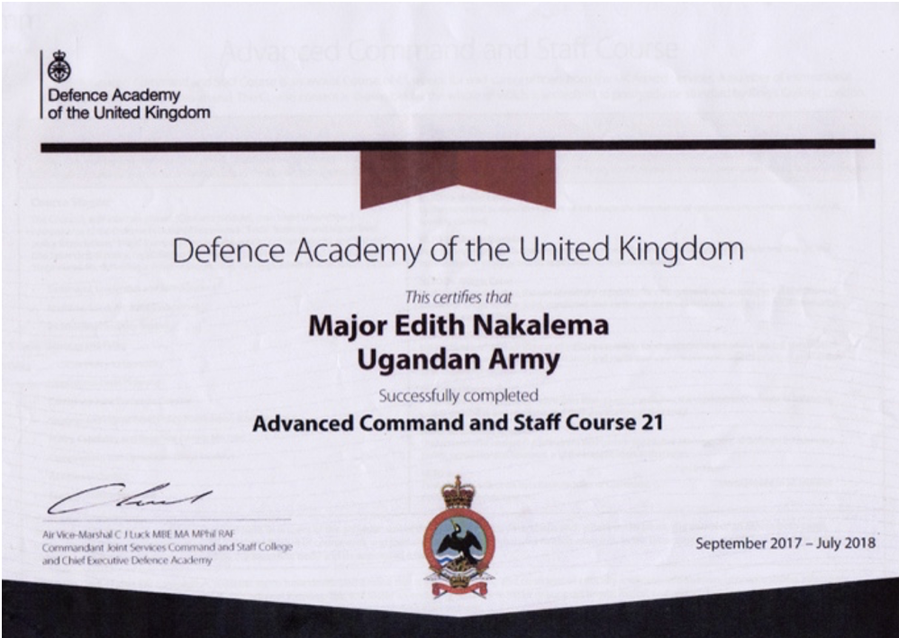Command & Staff Courses